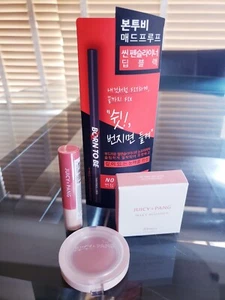 New A’pieu Juicy Pang Jelly Brusher, Color Lip Balm and Thin Pencil Liner $48 - Picture 1 of 12