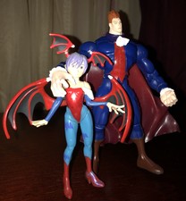 Darkstalkers 3 Action Figure Set - Demitri and Lilith