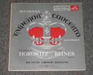 Emperor Concerto~Vladimir Horowitz~Fritz Reiner~RCA LM 1718~Classical~FAST SHIP! - Picture 1 of 2