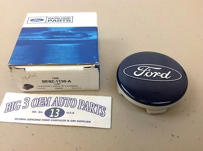 Rueda pequeña Ford Fusion Focus Escape Fiesta CMax azul tapa central logotipo ovalado OEM Foto 1 de 2