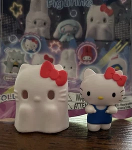 Sanrio Hello Kitty Playing Ghost Figur Takara TOMY A.R.T.S. NEU - Bild 1 von 2
