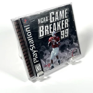 Playstation 1 PS1 NCAA GameBreaker 99 Getestet! Kleiner Riss am Koffer 1998 - Bild 1 von 7