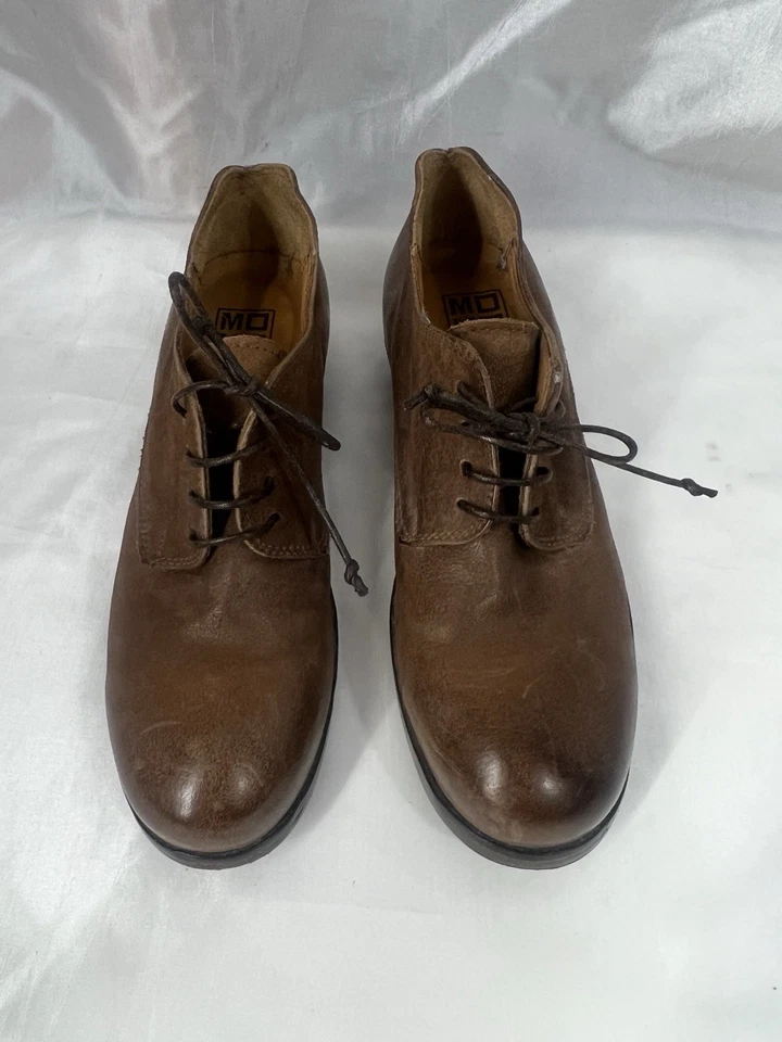 Zapatos con cordones de cuero italiano marrón MoMA talla 36 EUR Foto 1 de 4