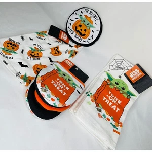 Star Wars Baby Yoda Kitchen Set Towels Oven Mini Mitts Hanging Towel Home Decor - Picture 1 of 11