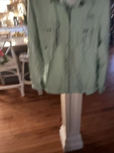 Camisa Columbia PFG para mujer S/P manga larga aire libre ventilada pesca verde menta - Imagen 1 de 6