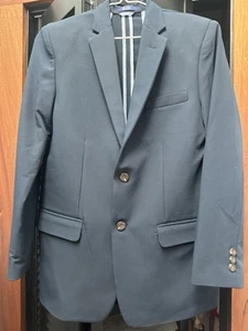 IZOD Navy Sport Coat Boys Size 16 - Picture 1 of 3