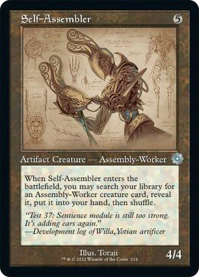 x1 Self-Assembler - Retro Schematic - The Brothers' War - NM - MTG - Image 1 of 1