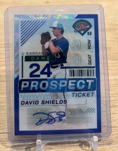 2024 Panini Prospect Edition David Shields RC Rookie Auto #'d 75/75 Royals - Bild 1 von 2