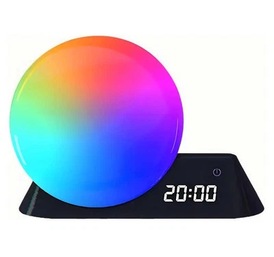 Sunrise Alarm Clock Wake-Up Light with Bluetooth Speaker, FM Radio & Sleep Timer - Image 1 of 4