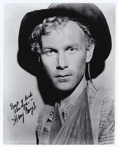 Harry Carey junior - z.B. Western: "Der Teufelshauptmann" - original signiert - Picture 1 of 1