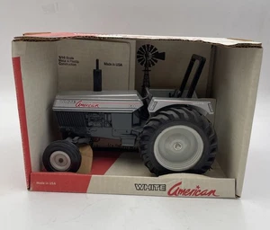 White  American 60 Wide Front Tractor 1/16 New In Box Scale Models FU-0128 - Picture 1 of 16