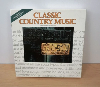 A Smithsonian Collection Classic Country Music Cassette Boxed Set Foto 1 de 4