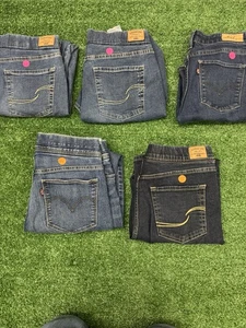 Lote Jeans Mujer Talla 6/28 – Levi’s & Signature – 5 Pares Excelente Estado - Imagen 1 de 6