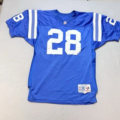 Camiseta Marshall Faulk Indianapolis Colts Wilson Pro Line Auténtica NFL Hombres 48 Foto 1 de 4