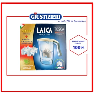 CARAFFA TOSCA + 4L BI-FLUX LAICA DURATA 30G - Foto 1 di 1