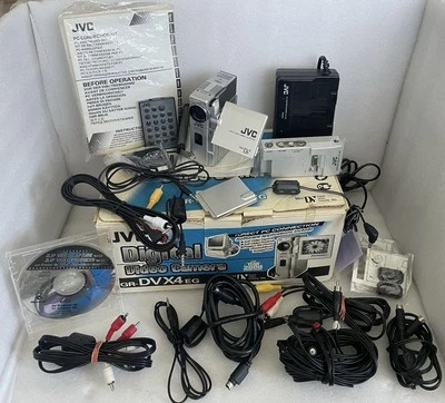 JVC GR-DVX4E MiniDV Digital Camcorder | 100x Video Camera OVP Digitalisieren ✅ - Bild 1 von 4