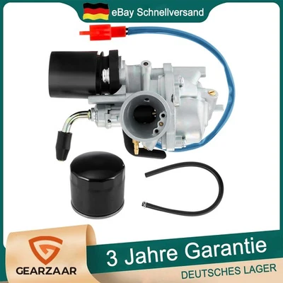 Vergaser mit E-Choke 17,5mm kompatibel mit Yamaha Peugeot Force 50 C-Tech Ersatz - Bild 1 von 4