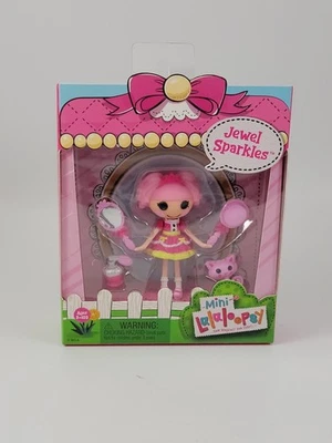 MGA ENTERTAINMENT Mini Lalaloopsy 3" Doll Jewel Sparkles NIP MGA Sweets Fair
