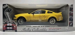 1/18 Shelby Collectibles 2007 Shelby GT 500 Yellow - Picture 1 of 7