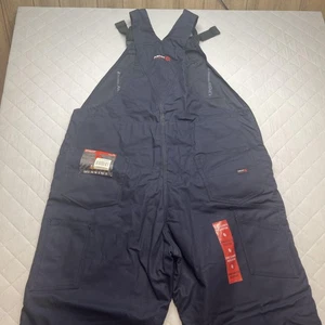 Ariat FR Bib Overalls Mens XL Inseam 36 Navy Insulated CAT 2 NFPA 2112 10034731 - Picture 1 of 19