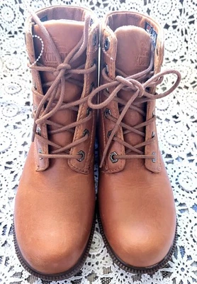 Botas al tobillo Kodiak para mujer de cuero tostado aislante con cordones talla 7 (M) Foto 1 de 4