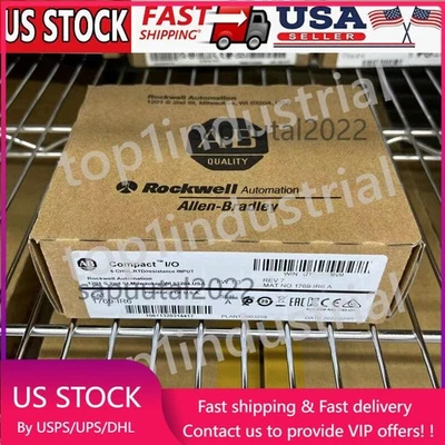 New Factory Sealed AB 1769-IR6 CompactLogix 6 Pt RTD Module 1769IR6 US Free Tax - Image 1 of 4