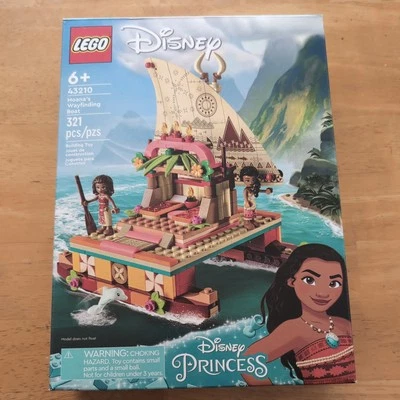 LEGO Disney: Moana's Wayfinding Boat (43210) New Sealed - Image 1 of 2