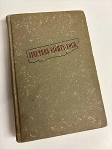 1984 Nineteen Eighty-Four George Orwell TRUE 1ST AMERICAN EDITION 1949 G/G+ - Picture 1 of 8