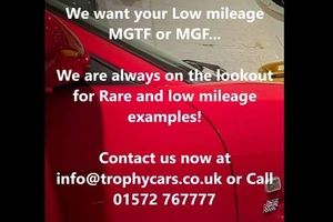 THE UKs largest seller of MGFs & MGTFs - 100+ In Stock - 1 year warranty given - Picture 1 of 12