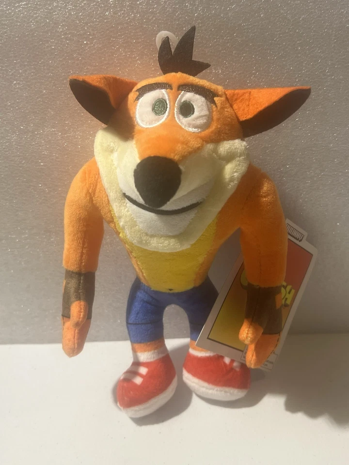 Phunny Crash Bandicoot 8 Inch Plush by Kidrobot 2018 Soft Stuffed Animal