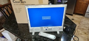 15" Clear Television.. See Through TV with Remote Works; original box - Picture 1 of 14