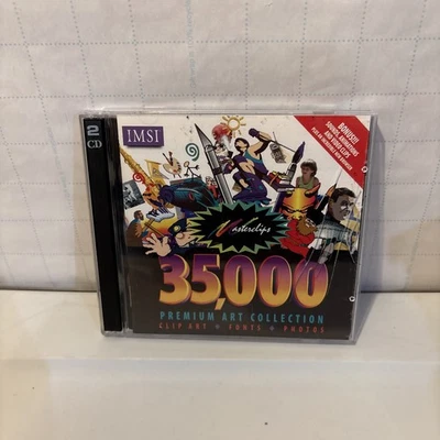 Software PC Masterclips 35000 Premium Image Collection 2 CDs - Win 3.1 or Higher - Image 1 of 4