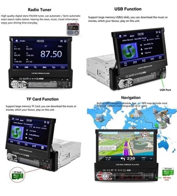 autoradio 1 din con schermo. Usato Perfettamente Funzionante  - Immagine 1 di 4