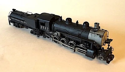 HO KATSUMI Painted Brass Southern Pacific 2-8-0 #2537 Locomotive & Tender WORKS - Image 1 of 4