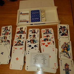 Präsentation Hapag - Lloyd Versandbehälter Koffer + 3 Packungen Karten Würfel - Bild 1 von 18