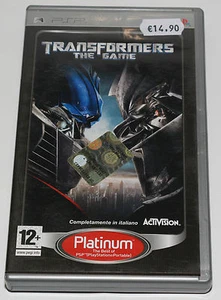 Transformers The Game per PlayStation Portable PSP - PAL PLATINUM - Foto 1 di 1