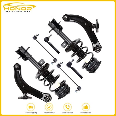 Complete Front Struts & Coil Springs Shocks Kit For 2007-2012 Nissan Sentra 2.0L - Image 1 of 4