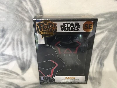 Funko POP! Star Wars Karre Enamel Pin w/ Removable Stand - SE - Disney NEW A7 - Image 1 of 4