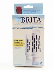 Brita Replacement Filters 2-Pack – Universal Jug Cooler JUGRPLB4 Model NIB - Picture 1 of 3