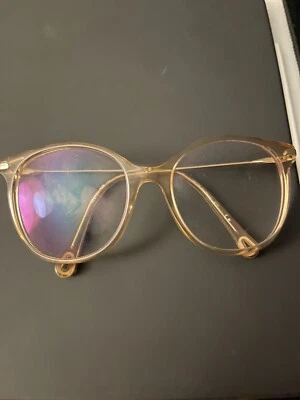 NUEVO CE2721 749 Cristal Melocotón Anteojos 54mm con Estuche CHLOE Foto 1 de 3