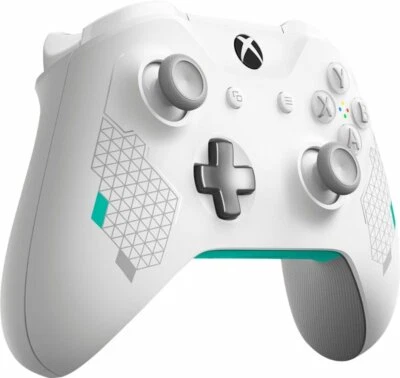 Controlador Inalámbrico Bluetooth Original Microsoft Xbox One Sport Edición Blanca VG1 Foto 1 de 4