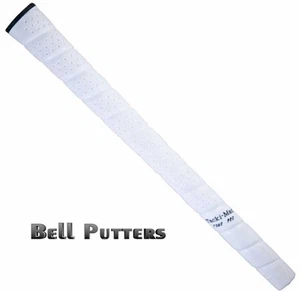 Tacki-mac Itomic Wrap Standard White Golf Grip-Black Cap-Mens/Men's-Select Qty - Picture 1 of 1
