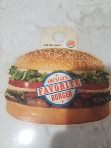 Vintage 2002 Burger King Advertising Coupon Sheet 8" Wide X 8" Tall NOS - Picture 1 of 7