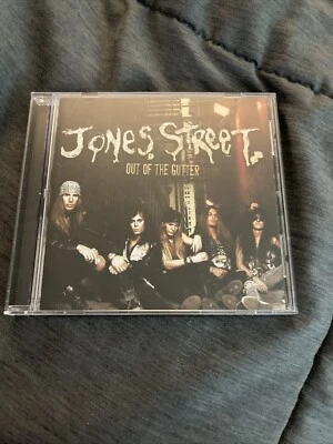 JONES STREET - Out Of The Gutter - Eonian Records CD Hair Metal Sleaze Skid Row - Image 1 of 2