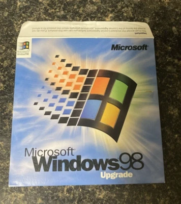 Microsoft Windows 98 Upgrade w/Key&Manual - Image 1 of 4
