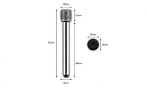 Rear Brake Pad Pins For Honda ST 1100 Pan European 2001 - Picture 1 of 1