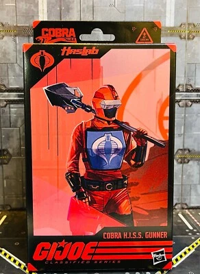 G.I. JOE Classified #101 HasLab Cobra H.I.S.S. Gunner MISB *NUEVO* Foto 1 de 4