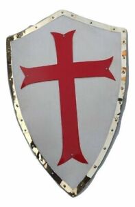 Medieval Templar crusader warrior protector and role play shield Halloween gift