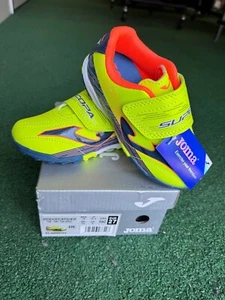 Joma Supercopa Jr 2209 Turf Kids' Soccer Shoe - Yellow Petroleum - Picture 1 of 6
