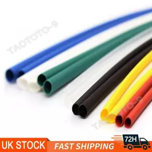 Heat Shrink 2:1 Tube Tubing Sleeve Sleeving Heat Shrink - All Colours and Sizes - Picture 1 of 22